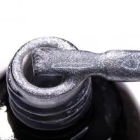 Гель-лак Cosmake №045 с липким слоем 11мл Серый с блестками