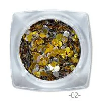 Камифубуки для дизайна ногтей Круглые 02