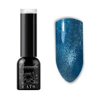 11 Кошачий глаз гель-лак 6мл Cosmake золото с глиттером