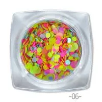 Камифубуки для дизайна ногтей Круглые 06