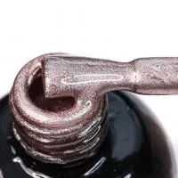 Гель-лак Cosmake №101 с липким слоем 11мл СВЕТЛО-КОРИЧНЕВЫЙ С ШИММЕРОМ