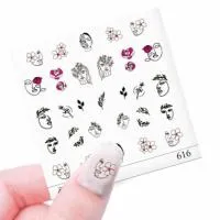 Наклейка Cosmake на прозрачной подложке 616