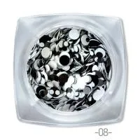 Камифубуки для дизайна ногтей Круглые 08