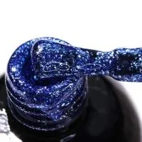 Гель-лак Cosmake №236 СИНИЙ С БЛЕСТКАМИ с л\с 11мл
