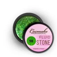 Гель для дизайна Fluid Stone (жидкие камни) 5гр. Cosmake Зеленый (098)