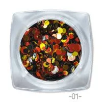 Камифубуки для дизайна ногтей Круглые 01