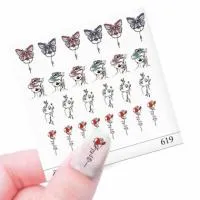 Наклейка Cosmake на прозрачной подложке 619