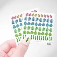 Наклейка Cosmake на прозрачной подложке 696