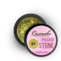 Гель для дизайна Fluid Stone (жидкие камни) 5гр. Cosmake Желтый (097)