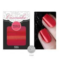 Фольга №08 переводная для дизайна ногтей Cosmake Рубин 1метр