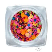 Камифубуки для дизайна ногтей Круглые 09