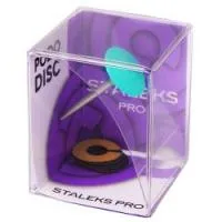 Диск педикюрный пластиковый PODODISC STALEKS PRO S в комплекте с сменным файлом 180 грит 5 шт (15 мм)