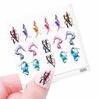 Наклейка Cosmake на прозрачной подложке 699