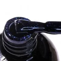 Гель-лак Cosmake №113 с липким слоем 11мл Синий с блестками