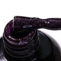 117 Гель-лак с л\с 6мл Cosmake Сиреневый с блестками
