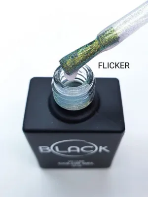 Гель-лак Black Flicker, 12 ml