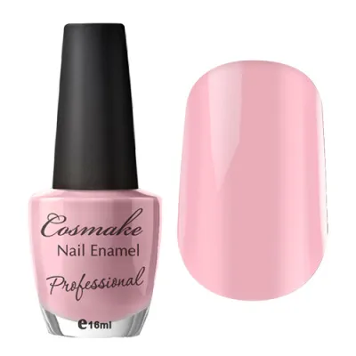 Лак для ногтей №35 Professional Cosmake 16мл Бледно-Розовый (плотный оттенок)