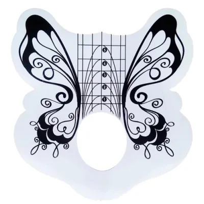 Формы для ногтей Бабочка 50 шт. Cosmake