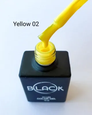 Гель-лак Black YELLOW 02, 12 мл
