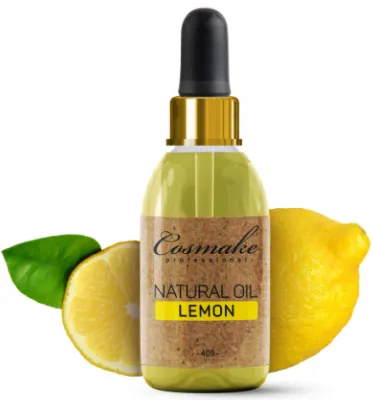 Масло Лимон для ногтей и кутикулы натуральное 30 мл Cosmake 409